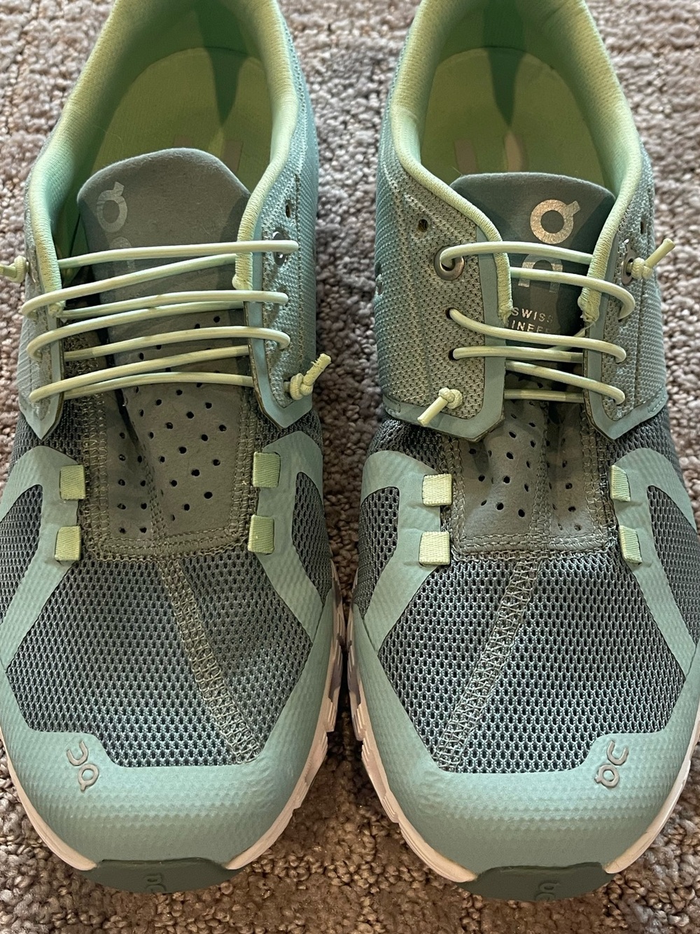 On Cloud 2.0 Women’s Running Shoes In Spray/Sea Colorway, Size 8 - Picture 10 of 13